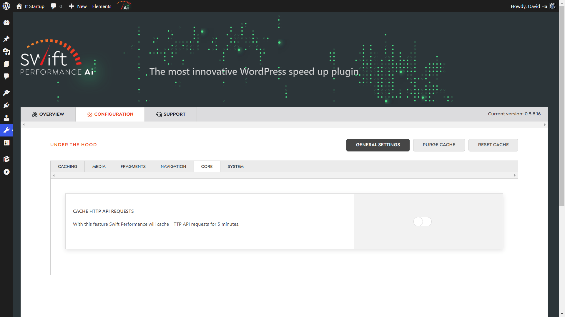 Review and configuration of the Swift Performance AI - It Startup